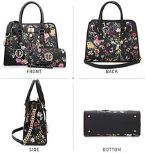 DASEIN Women Handbag 2pc Set with Wallet