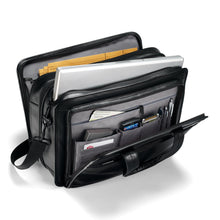 Samsonite Classic Leather File Laptop Briefcase