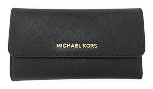 Michael Kors Jet Set Travel Leather Trifold Wallet