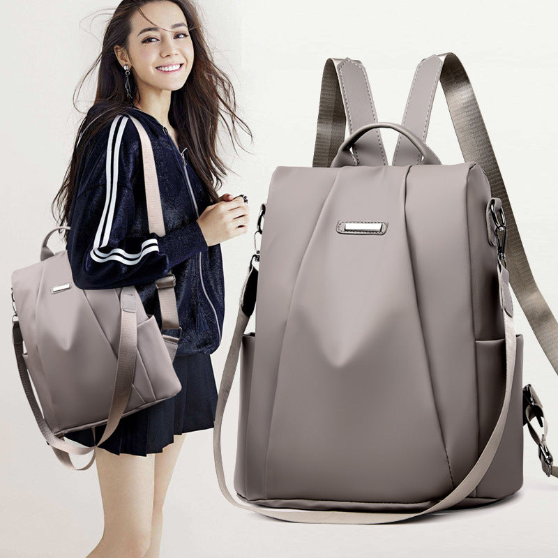 Oxford Style Backpack/Shoulder Bag – Wild About Purses display picture 2